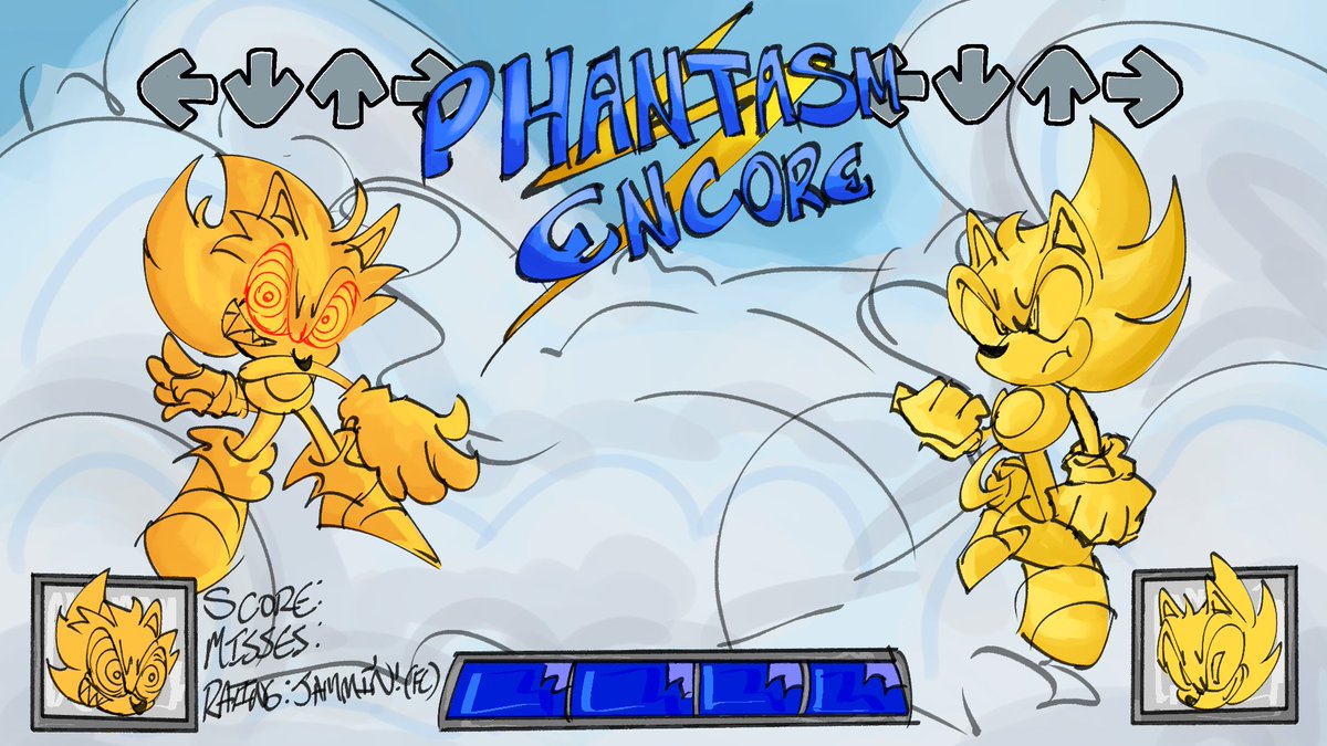 ncrambles_'s tweet photo. this is some sort of encore! a phantasm encore! (concept thingy) #SonicTheHedgehog #fridaynightfunkin https://t.co/7XXyGovUUw