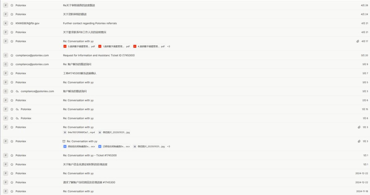 wzj688's tweet image. 🚨【维权求助】#Poloniex 无故冻结 1399.585 枚 ETH 超一年，至今不给解释！
🔁恳请大家转发扩散！维权成功，朋友将拿出 5 万 U 回馈所有转发兄弟！@Poloniex @PoloniexChinese @sunyuchentron

📍真实案例：
我的朋友“小东”于 2024 年 3 月，用香港注册的量化公司身份，在 Poloniex 开设了 18…