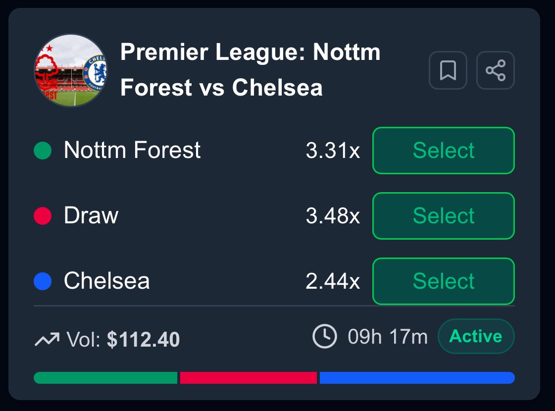 PredictBase's tweet image. ⚽️ Premier League Games on @PredictBase !

- Nottm Forest vs. Chelsea 
- Liverpool vs. Crystal Palace

🎁 Want a FREE $5 Bet?

Comment your predictions for the winners of these matches! 1 lucky person with the correct picks will win a $5 free bet!