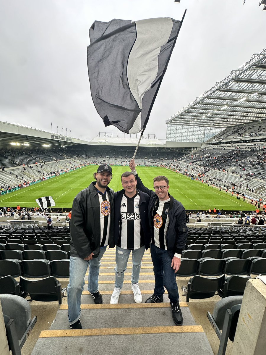 Whatever happens today I can’t put into words how special this season has been. Special personally because of the clubs support of Gerry &amp; Sewell but most of all because 🎶 Newcastle won the cup 🎶

🖤🤍

Memories to last a lifetime. #nufc