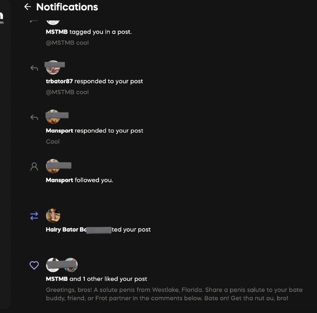 We’re so happy you love the new BM Feed bros!
Notifications are cumming to Batemates in a few days. Probably Monday on Tuesday.