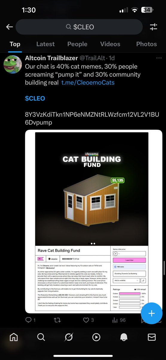 cleoemo's tweet image. i am NOT affiliated with the cryptocurrency $CLEO. 🚫🚫🚫🚫

DON’T invest and think you’re backing me or my cats. i have NO involvement.