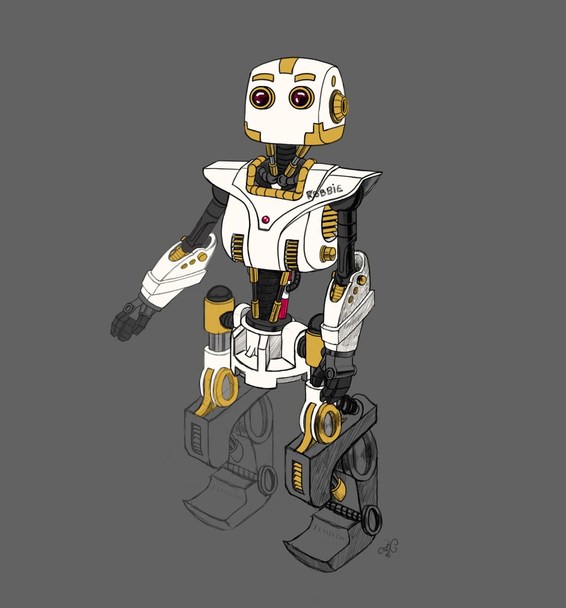 SoySilverio's tweet photo. #conceptart #android #asimov https://t.co/NoePJEDA9x