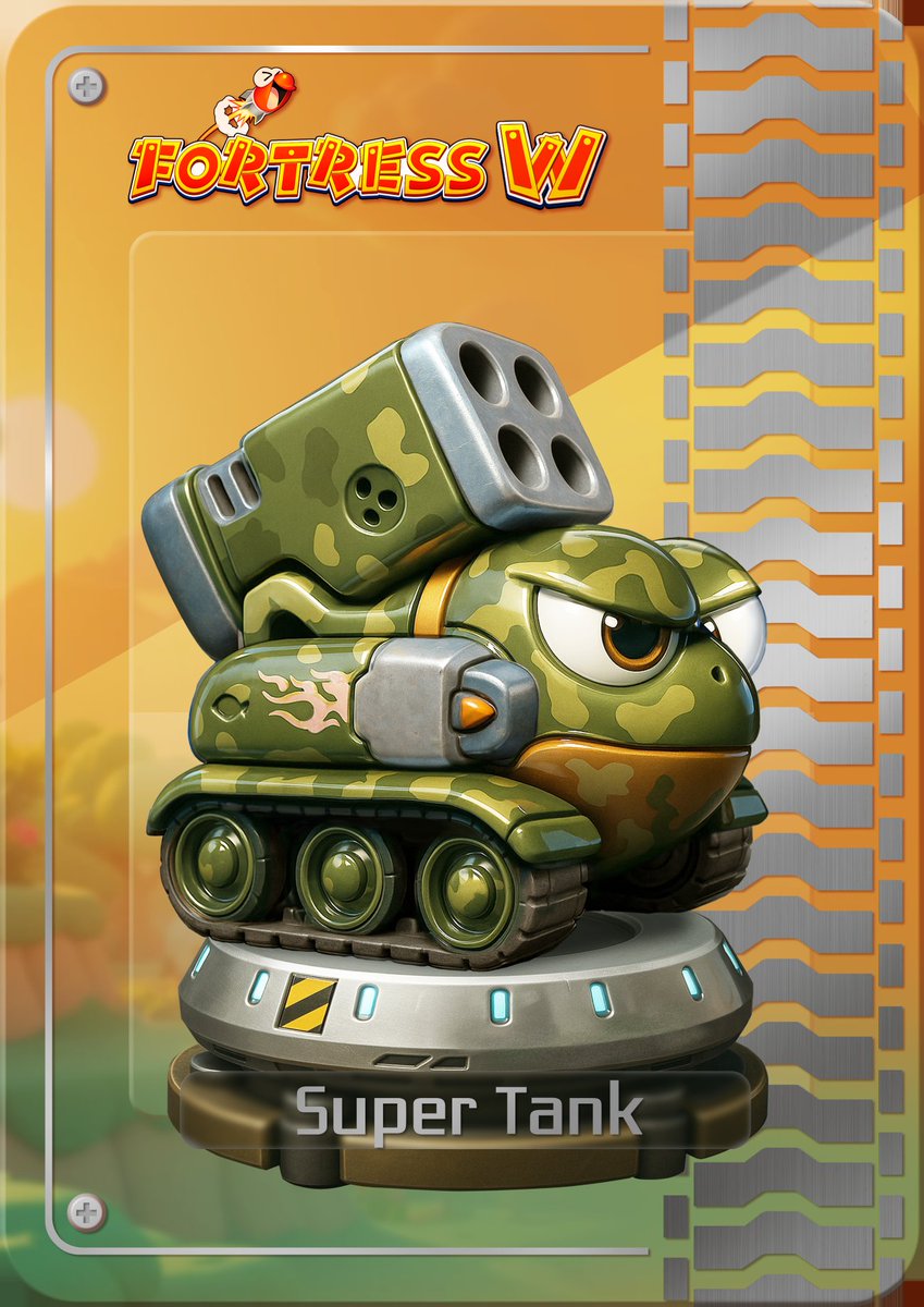 [Super Tank No. 3]

🛡️ Say hello to Noble Green

Stealth camo in matte olive-green, with dark flame motifs—battle-ready and low-profile. 🌿🔥

#Creta #FortressW #CBT #SuperTank #NFT #Green #Army #Military