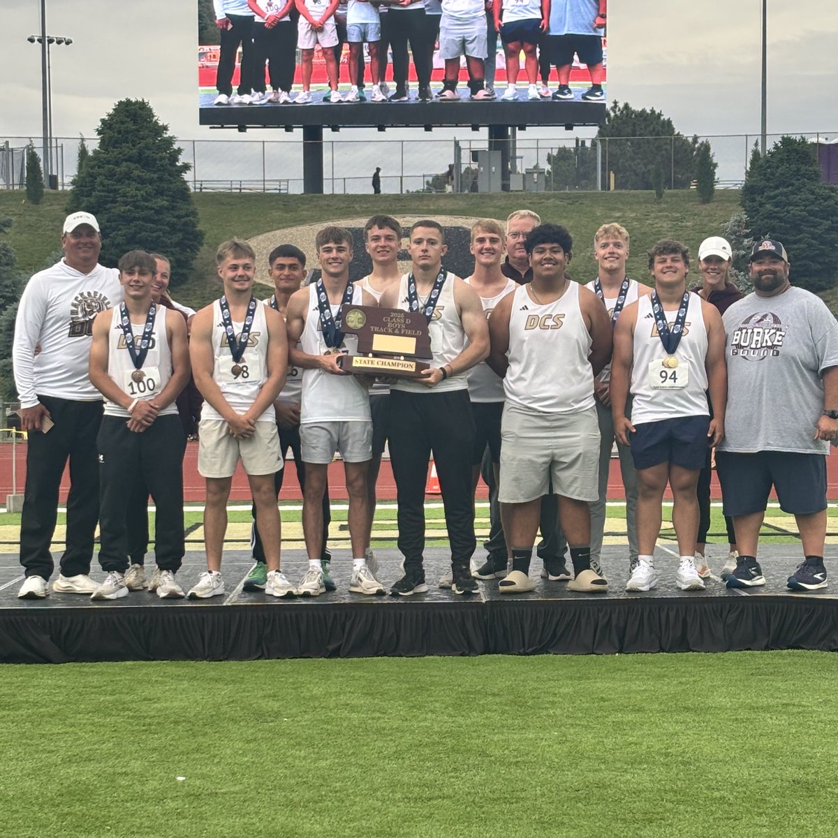 🏆 The Dundy County Stratton Tigers are the 2025 NSAA Boys Class D State Track &amp; Field Champions!