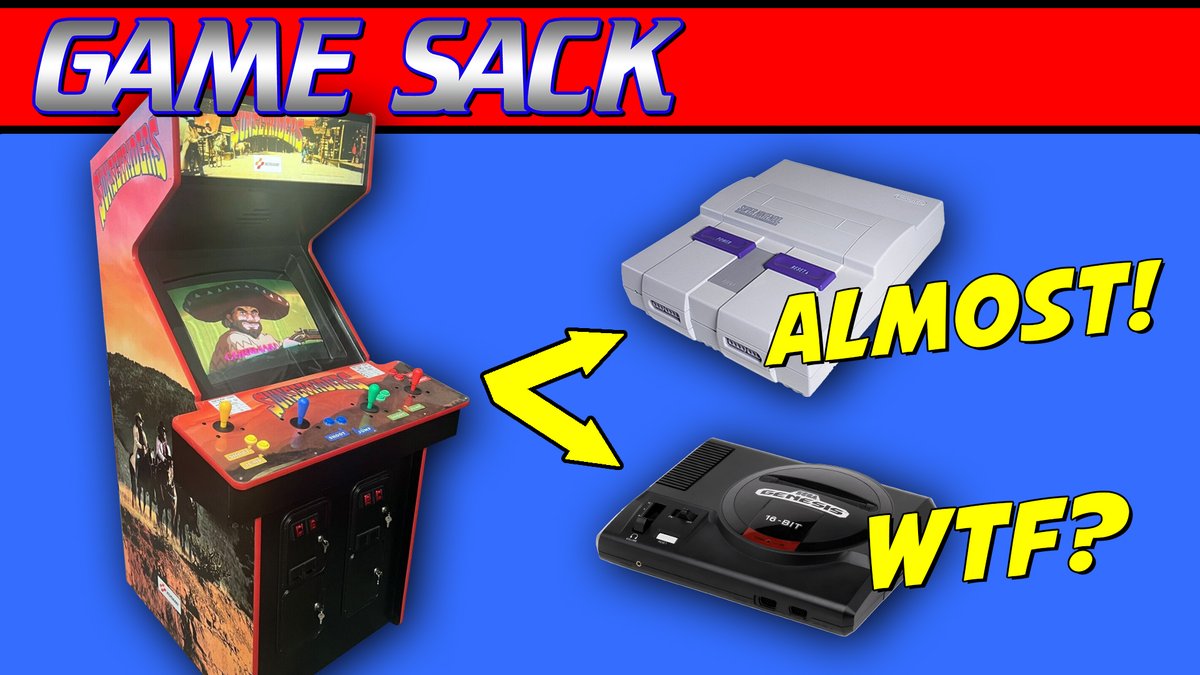NEW EPISODE!

Let's compare some arcade ports to the arcade game from whence they originated. Yes, whence!

youtube.com/watch?v=Pk6X_5…