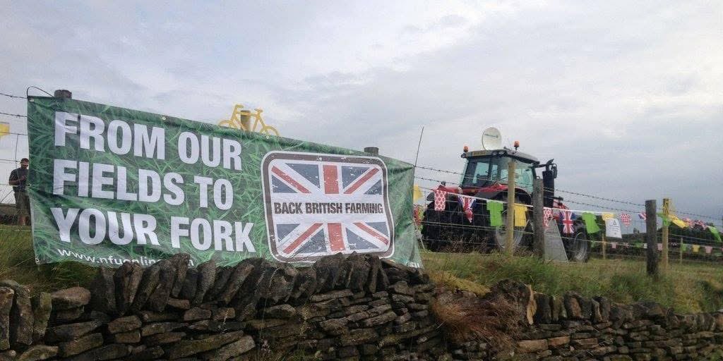 British farmers proud to produce British food! 🇬🇧 🚜 

📸 NFU Food Chain