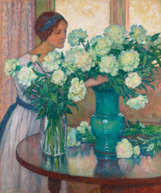 Pivoines Blanches
Théo van Rysselberghe (1862 - 1926)
