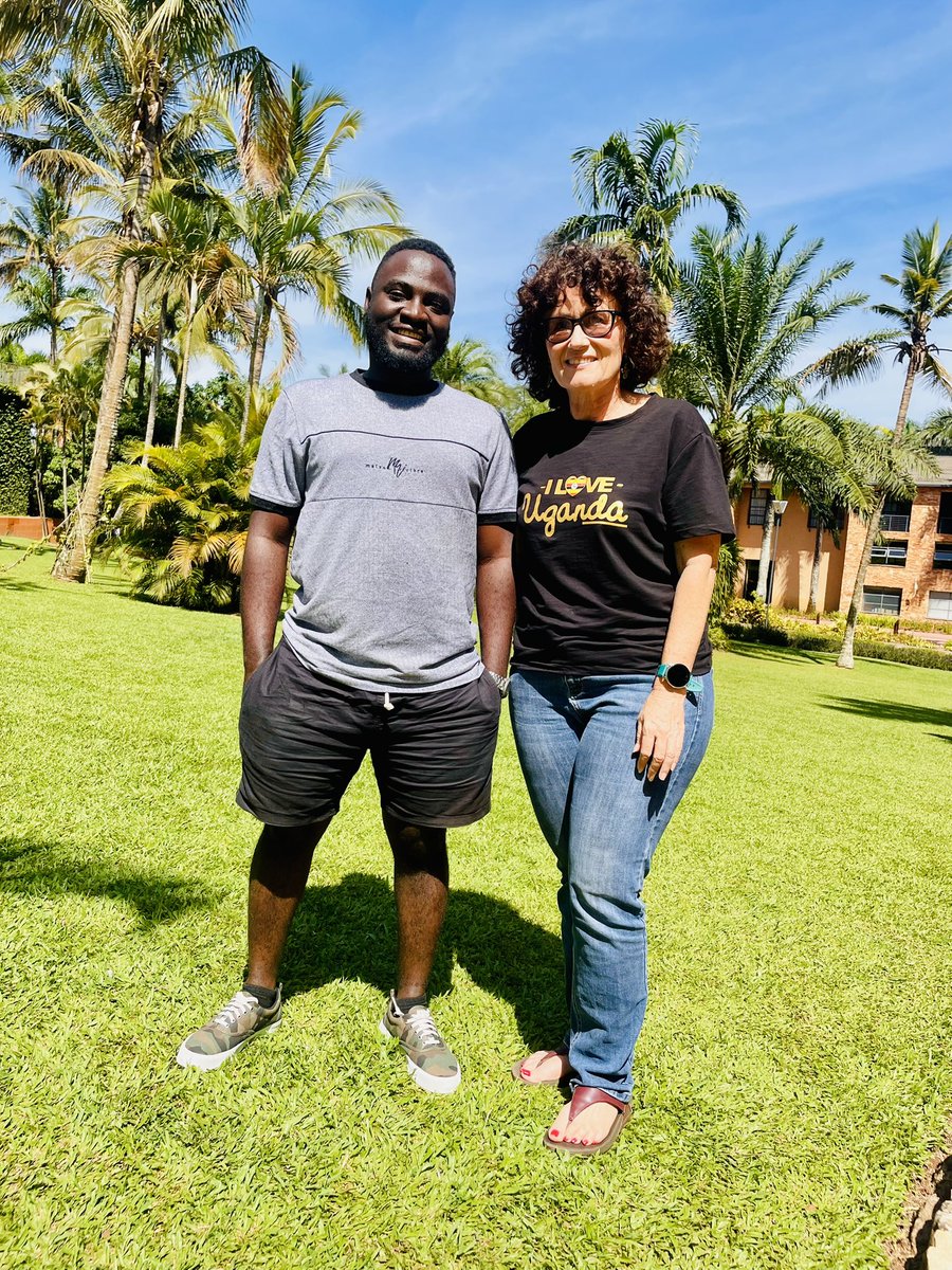 RadaRubangira's tweet photo. Had a fantastic encounter at POATE 2025! I had the pleasure of meeting the incredible Charlotte Beauvoisin of Diary of a Muzungu.
Charlotte's passion for sustainability, the environment, conservation, and Corporate Social Responsibility truly shines through. We had a fascinating https://t.co/OZ1oAFK98u