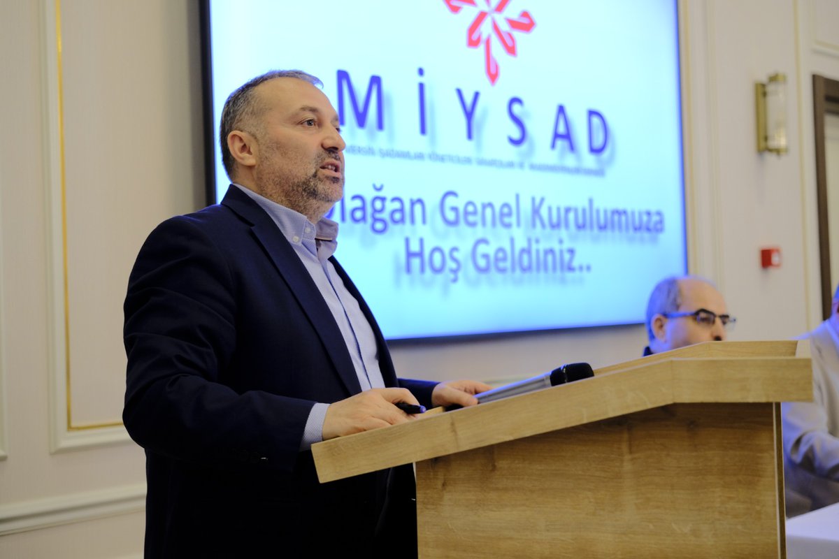 Mersin İşadamları, Yöneticileri, Sanatçıları ve Akademisyenleri Derneği (MİYSAD) 6. Olağan Genel Kurulumuzda, yeni dönem MİYSAD başkanımız Dr.Mustafa Küçükkaptan Seçildi!
Yeni başkanımız ve yeni yönetimimiz memleketimiz ve milletimiz için HAYIRLI OLSUN...