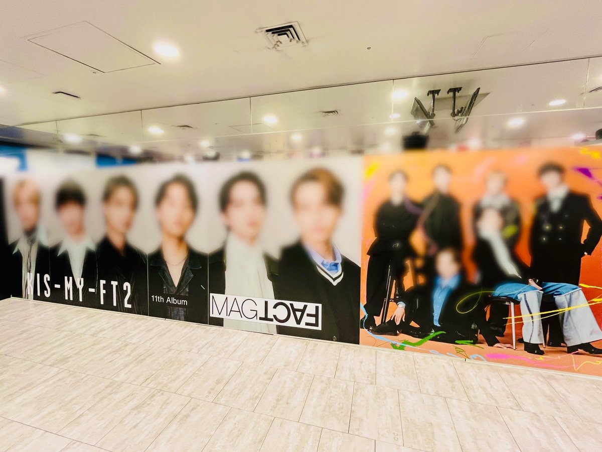 📢#タワ渋のお知らせ ／ #KisMyFt2 New Album『MAGFACT』 1F&4Fにて