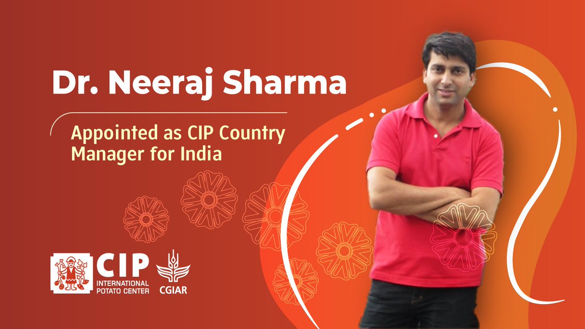 Welcome Dr. Neeraj Sharma, our new Country Manager for India!

With deep roots in potato 🥔 breeding and agrobiodiversity, Dr. Neeraj Sharma returns to lead CIP’s mission in India—supporting resilient, nutritious food systems 🌱.

👉🏽 bit.ly/PR-NeerajSharma
