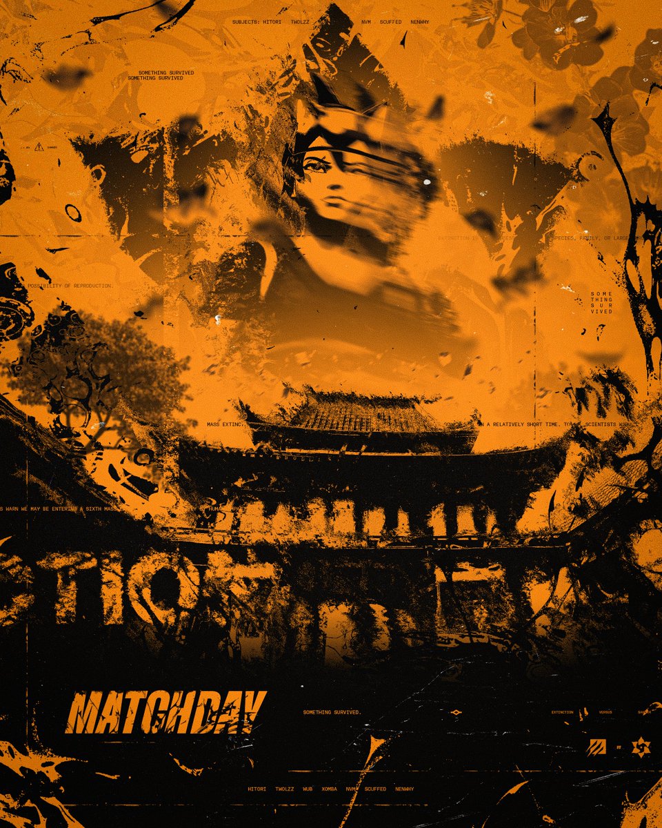 Extinction (@extinctionna) on Twitter photo Even the blossoms wilt in the face of an Extinction 🥀
We hope you're ready <a href="/SakuraGGz/">🌸 Sakura 🌸</a>.
4PM EST at twitch.tv/ow_esports
#SomethingSurvived | #OWCS Even the blossoms wilt in the face of an Extinction 🥀
We hope you're ready <a href="/SakuraGGz/">🌸 Sakura 🌸</a>.
4PM EST at twitch.tv/ow_esports
#SomethingSurvived | #OWCS