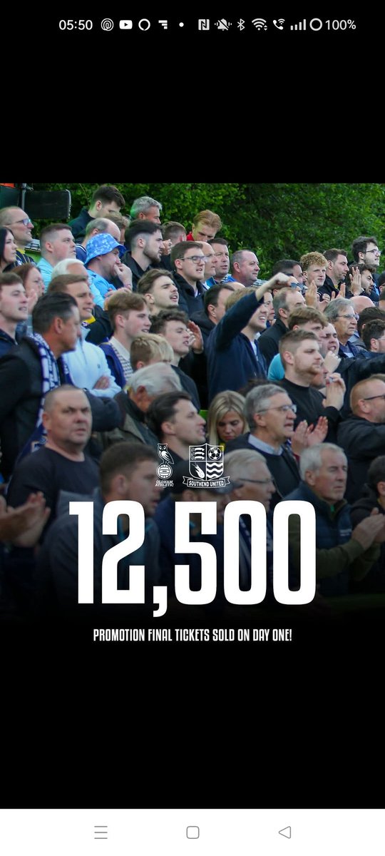 mondazeo88's tweet photo. A combined sales of 23,000 in the first day! @TheVanaramaNL, @TfL and @wembleystadium should all be ashamed of themselves!
Capping a potential record breaking match by two clubs with a massive following and amazing fans is absolutely shambolic!
#TicketGate #NLPOFINAL #SUFC #OAFC https://t.co/cylpQHvuod