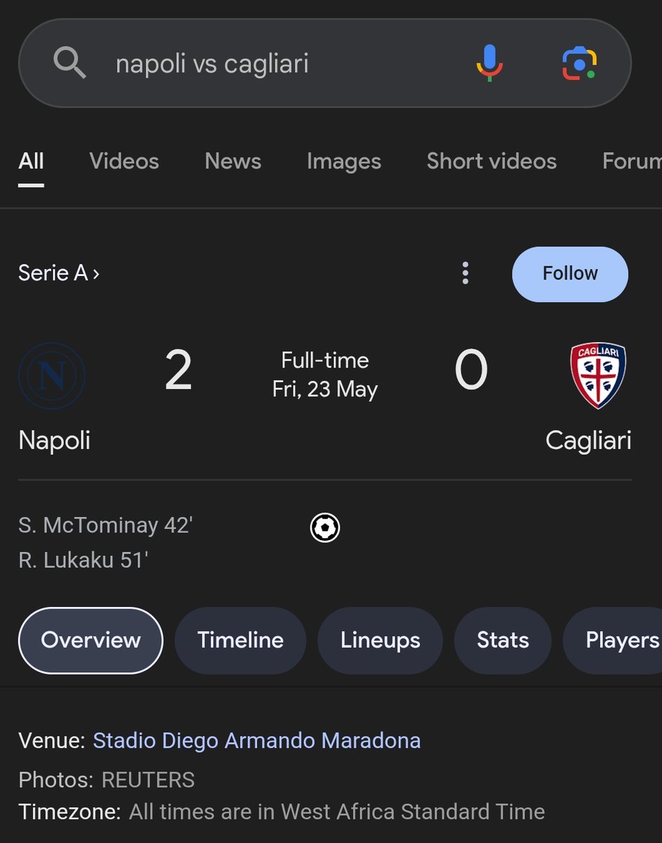 Dlemonsoda's tweet photo. @ARISEtv The match ended 2-0 so how? https://t.co/YTxOE6n4XG