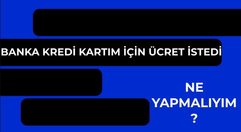 #NEYAPMALIYIM?
Kullandığım kredi kartları için banka benden aidat kesmiş.

Tüketici Birliği Federasyonu yanıtlıyor…

#TBF #TürkiyeninVicdanı #TÜKETİCİTV.

youtu.be/ky0qCYRNVZg?si…