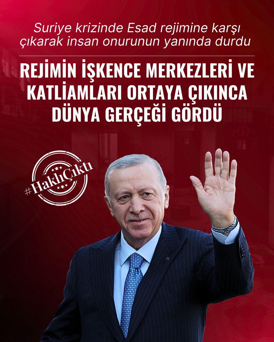 #HaklıÇıktı