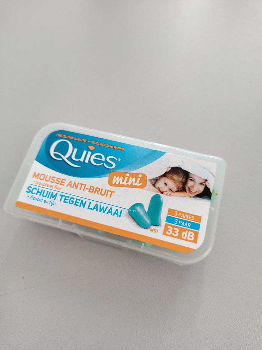 Oceňuju, že na špunty do uší dají obrázek zdroje hluku, před kterým vás mají chránit