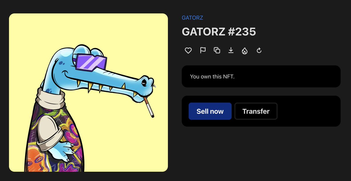 <a href="/GatorzXRPL/">{X} Gatorz</a> <a href="/ZemouraArt/">ZemouraArt</a> 💎🐊🚬 

#ZemouraXgatorz on #XRPL