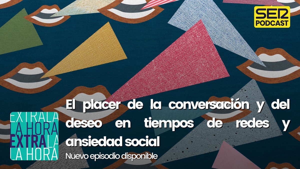 La Hora Extra, una oda al hedonismo y a la conversación, con: 
🎭 Juan Mayorga y Alba Planas sobre el poder de las palabras
❤️‍🔥 Erika Lust y Sara Torres sobre placer, deseo y  porno
♀️ Marisa González sobre feminismo y arte

🎧 ¡Nuevo episodio disponible!
linktr.ee/LaHoraExtra