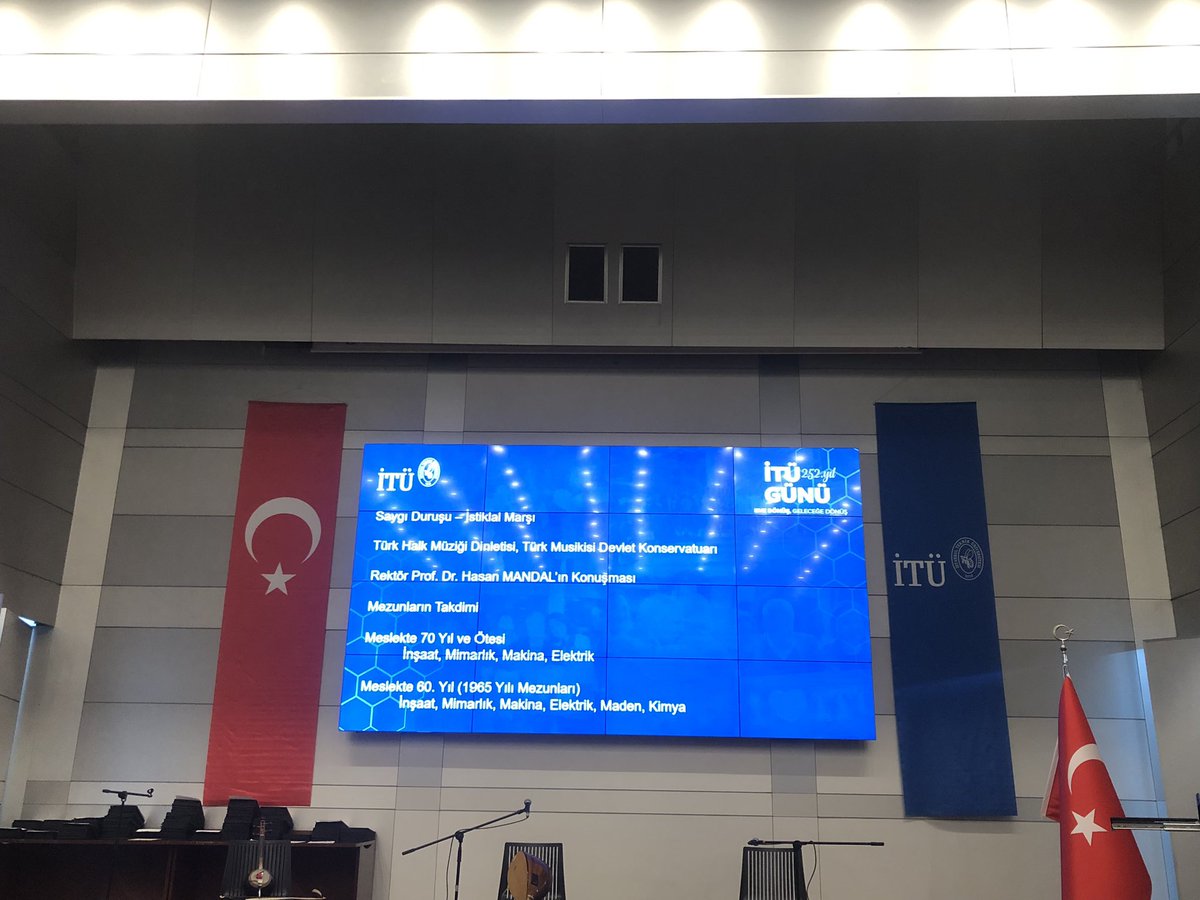 İTÜ 252.Yıl 
İTÜ Günü 
#itu1773 <a href="/itu1773/">İTÜ - İstanbul Teknik Üniversitesi</a>