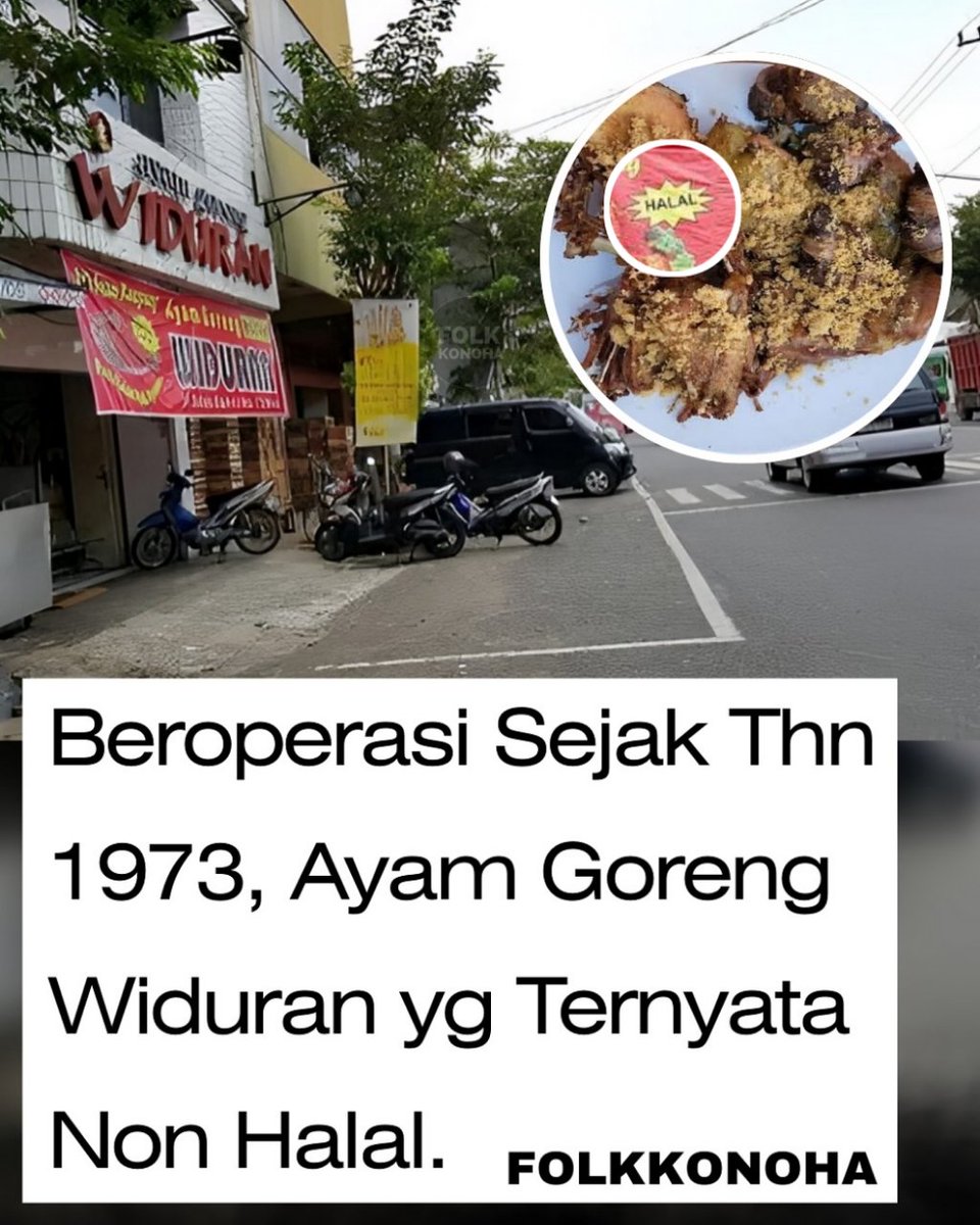 Ayam Goreng Widuran klarifikasi minta maaf karena selama ini kremesannya non-halal, karena dimasak menggunakan minyak babi😱

yang jadi masalah kenapa ada logo halalnya😭😭