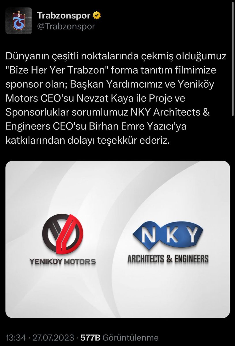 Trabzonspor kimsenin kişisel PR alanı değildir! Bu kaçıncı REZALETİNİZ!
Başarı sıfır, vizyon yok, kulübün adı ise reklam aracı olmuş.
Bu rezalete ses çıkarmayan herkes suç ortağıdır.
Bu camia bunu hak etmiyor. İSTİFA EDİN!
 #ErtuğrulDoğanİstifa