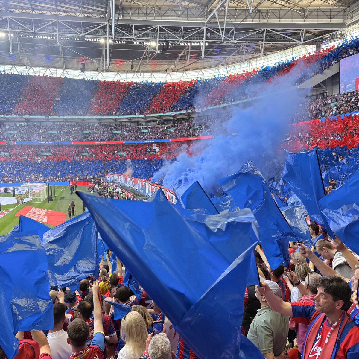 It’s become clear that what we did at Wembley as fans was create the best atmosphere that stadium has ever seen or heard. 

And the ‘lo lo lo lolololo’ chant was a battle cry, encouraging the players to stand firm against the onslaught. It was so good.