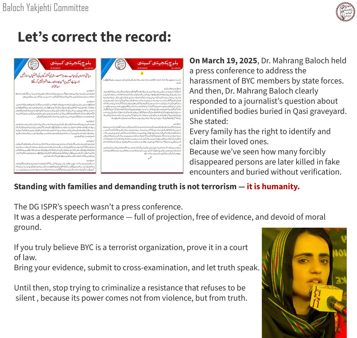 #StopBalochGenocide 
#ReleaseBYCLeaders