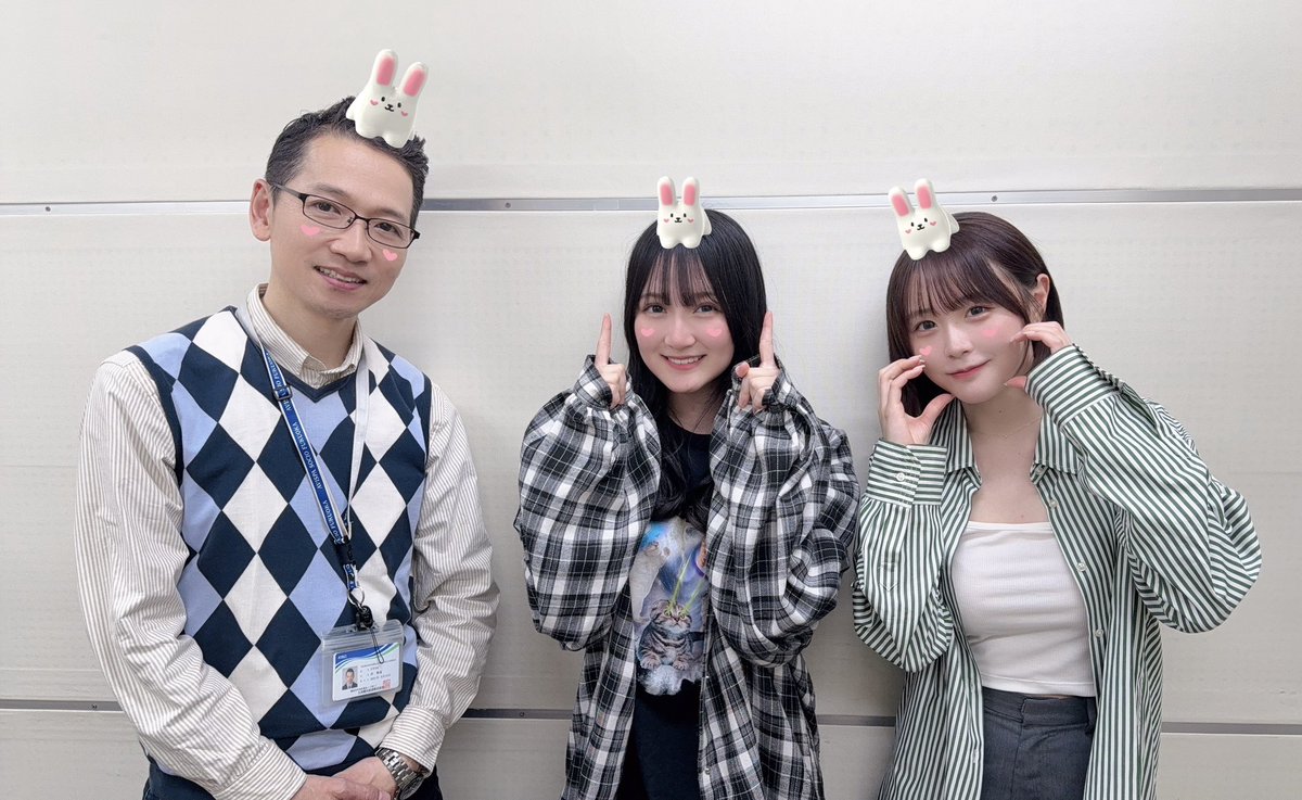 今夜の #ラジオ聴かナイト は
#まぁちー コンビ☺️

たまごのあれこれ🥚
サンリオキャラクター大賞

盛り上げよろしくお願いします🫶🏻
お楽しみに〜！
#KBCラジオ #HKT48 #今村麻莉愛 #市村愛里 #沖繁義