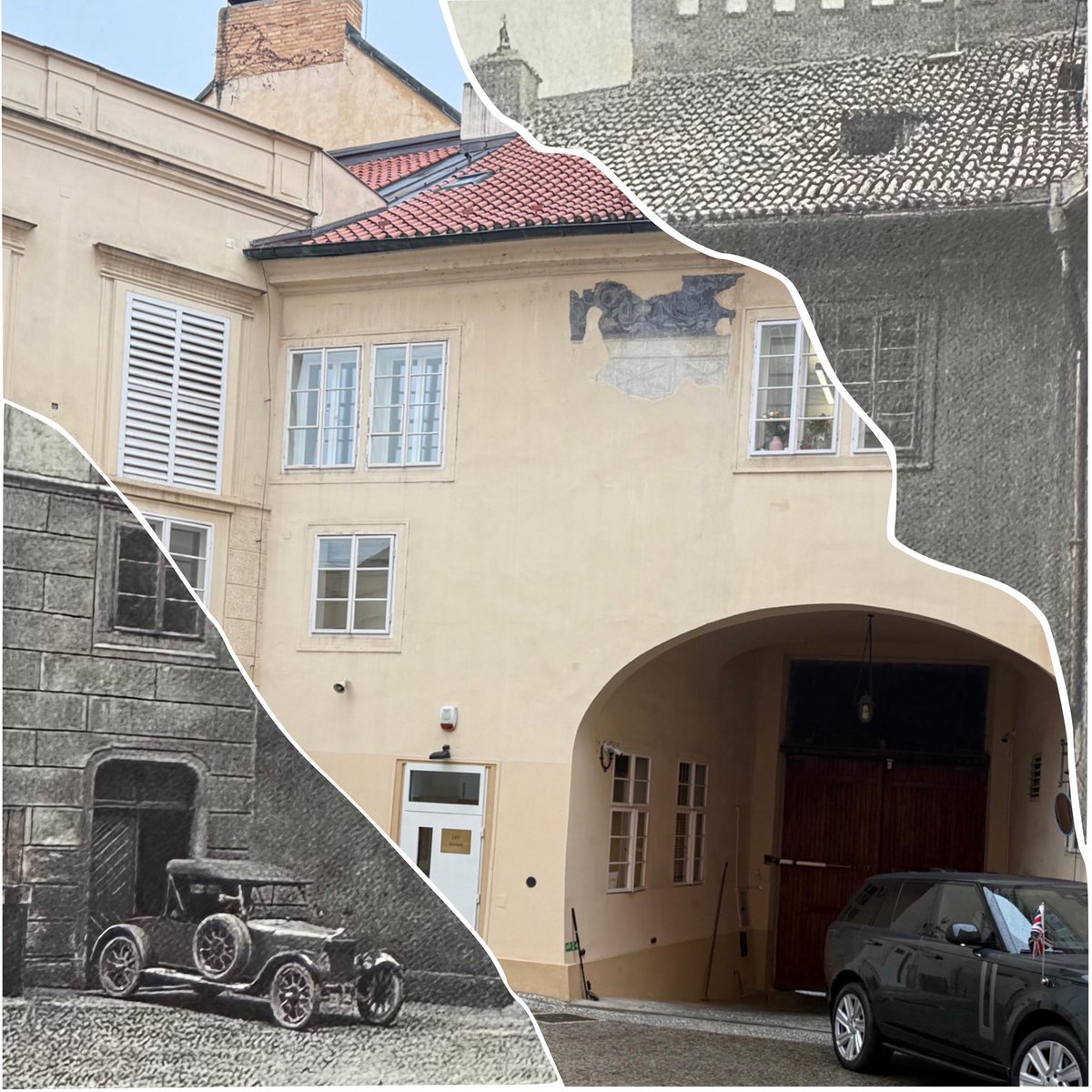 💡Věděli jste, že přesně před 100 lety zakoupila 🇬🇧 britská vláda Thunovský palác?