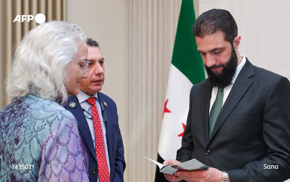 Layal Abou Rahal- ليال (@layalafp) on Twitter photo #Breaking via <a href="/AFP/">AFP News Agency</a> : #Syria's new rulers to help locate missing #Americans, US envoy <a href="/USAMBTurkiye/">Ambassador Tom Barrack</a> says #Breaking via <a href="/AFP/">AFP News Agency</a> : #Syria's new rulers to help locate missing #Americans, US envoy <a href="/USAMBTurkiye/">Ambassador Tom Barrack</a> says