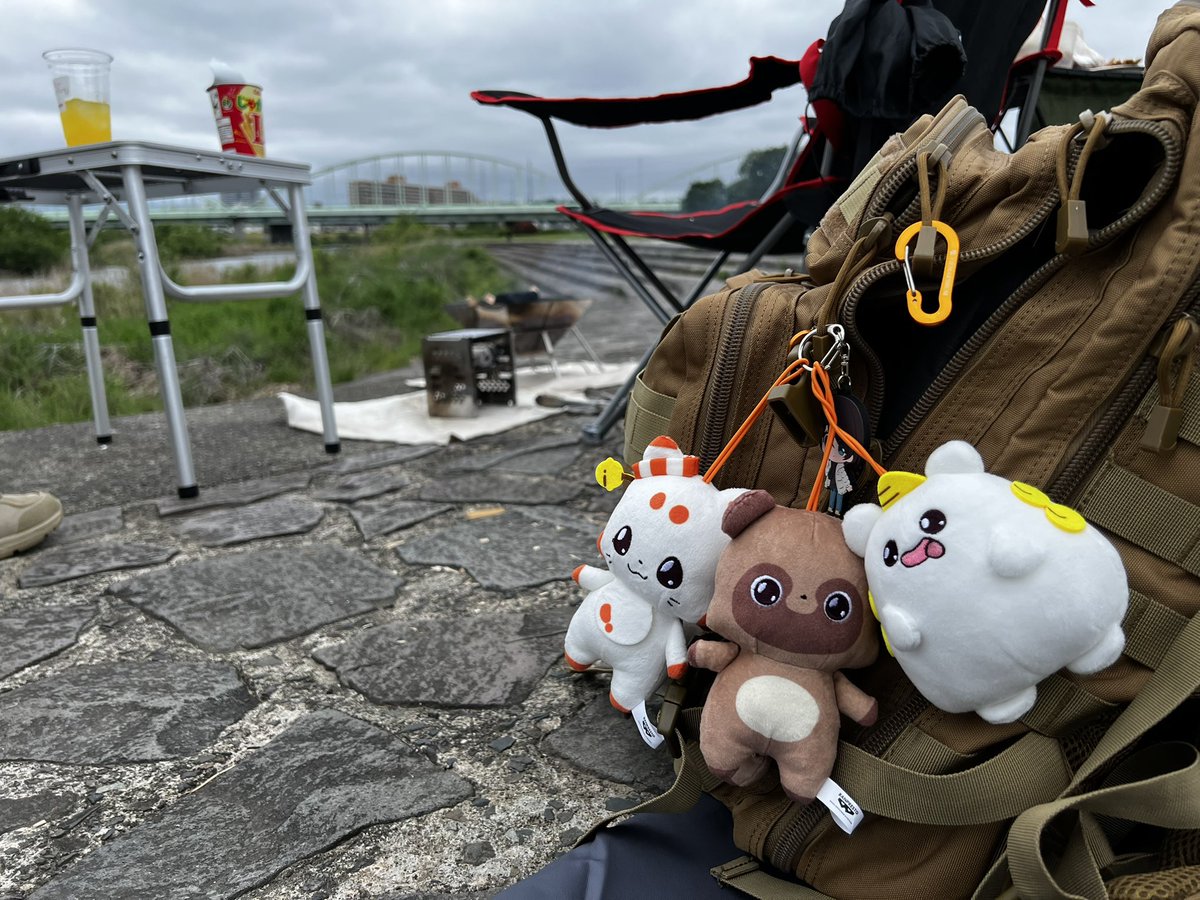 marshcat17's tweet photo. 晴れはしなかったけど
雨降らなかったから
無事に焼き鳥パーティー🥳

てnこちゃん達も連れて🦊 https://t.co/9FIafz4rZf