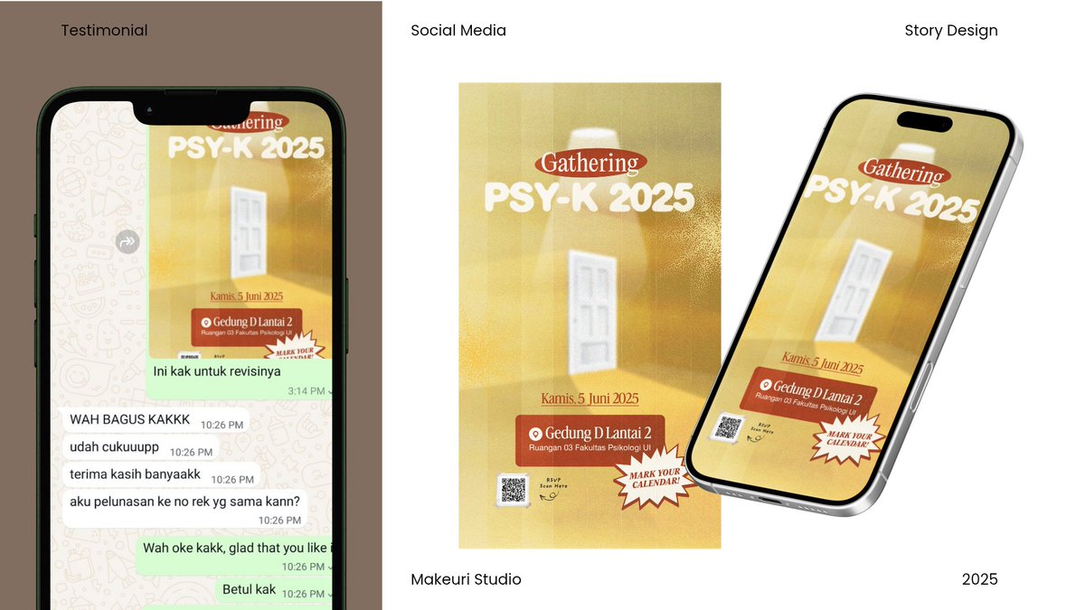 makeurimakeu's tweet photo. ꒰ testimonial ꒱

ㅡ Story Design
Contact me for more graphic design services
https://t.co/oA1TERv2HX

t. Jasa joki design desain ilustrasi logo branding usaha sticker packaging story feed instagram  #zonauang #zonaba https://t.co/ez2XkdVgBO