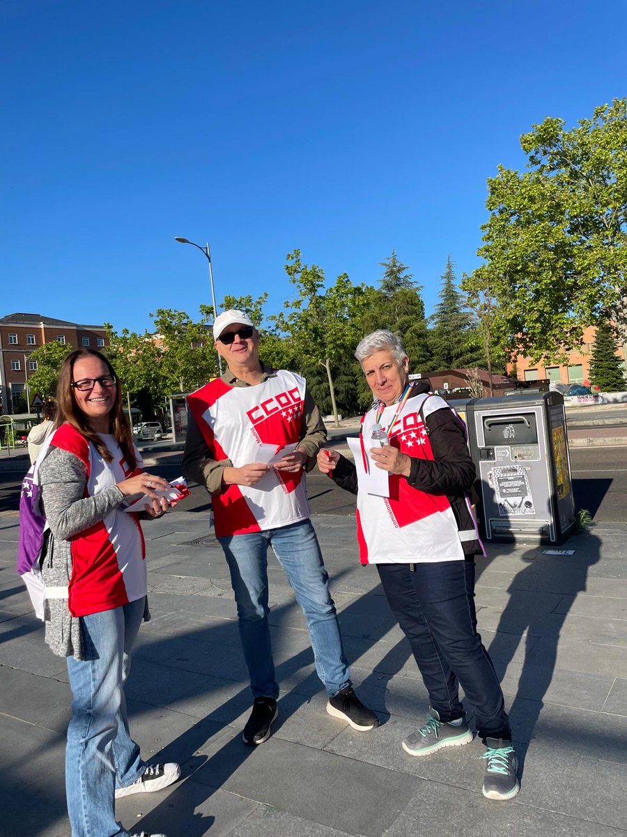 ✅ Hoy volvemos a acompañar al personal Celador, Matrona y Fisioterapeuta en las pruebas selectivas de acceso a plaza fija del SERMAS ‼️

Mucha suerte 🍀