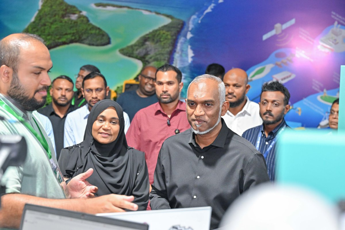DhivehGPT (@dhivehigpt) on Twitter photo President <a href="/MMuizzu/">Dr Mohamed Muizzu</a> visited the #DhivehiGPT stall last night at the #MaldivesExpo2025
Come visit us from May 23rd to 31st, 4:00PM to 6:00PM and 8:00PM to 10:00PM at Hulhumale' Central Park President <a href="/MMuizzu/">Dr Mohamed Muizzu</a> visited the #DhivehiGPT stall last night at the #MaldivesExpo2025
Come visit us from May 23rd to 31st, 4:00PM to 6:00PM and 8:00PM to 10:00PM at Hulhumale' Central Park
