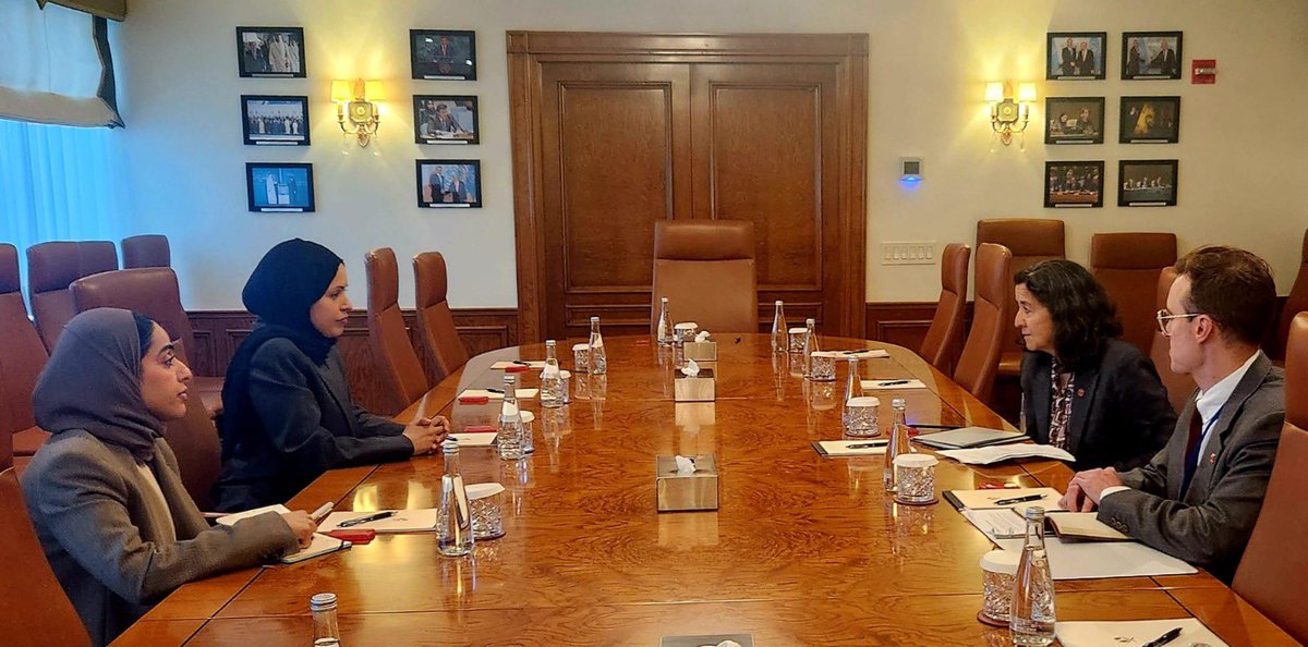 Qatar's UN Permanent Representative Meets President and CEO of Save the Children US

#MOFAQatar