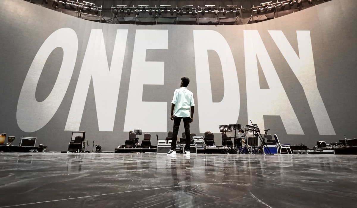 ONE DAY ☝🏼❤️ #Thuglife #Audiolaunch