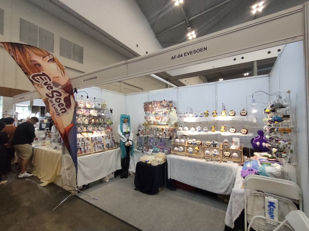 We r ready, CF20 BOOTH AF3-4 😁 don't forget to say hi and see our merch ❤️❤️