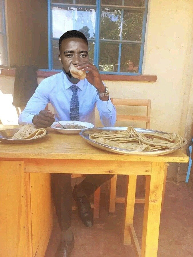 ItsOpuk's tweet image. Mwalimu Josh marking CBC exams😂