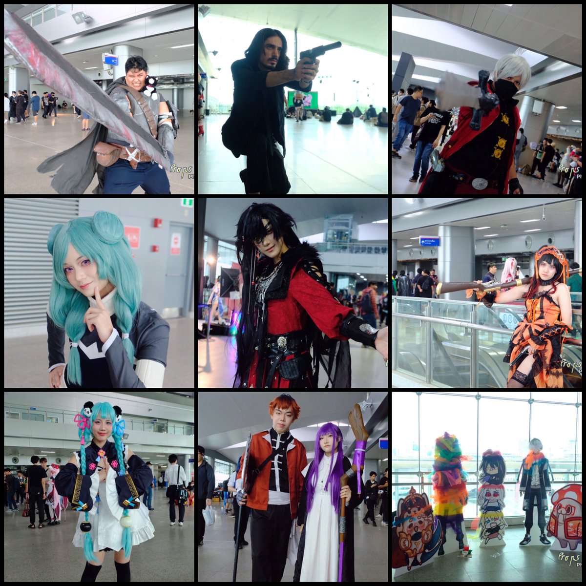 PropsOps's tweet photo. ✨ Cosplay และบรรยากาศบางส่วนในงาน Circle Con #2
#cosplay #คอสเพลย์ #propsops #circlecon2 https://t.co/jLoHstLt4o
