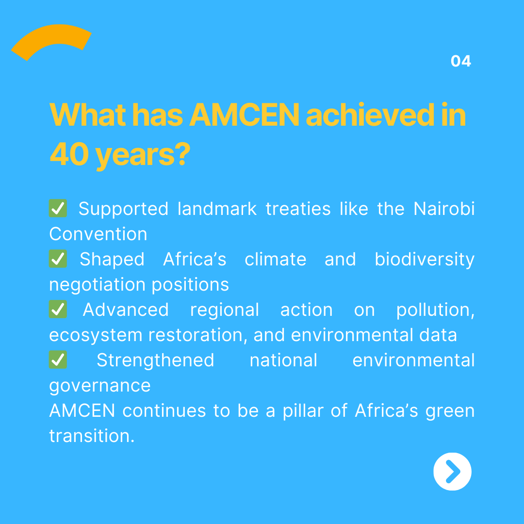UNEP_Africa's tweet photo. Follow the #AMCENat40 journey: https://t.co/aMQ9FPj13D