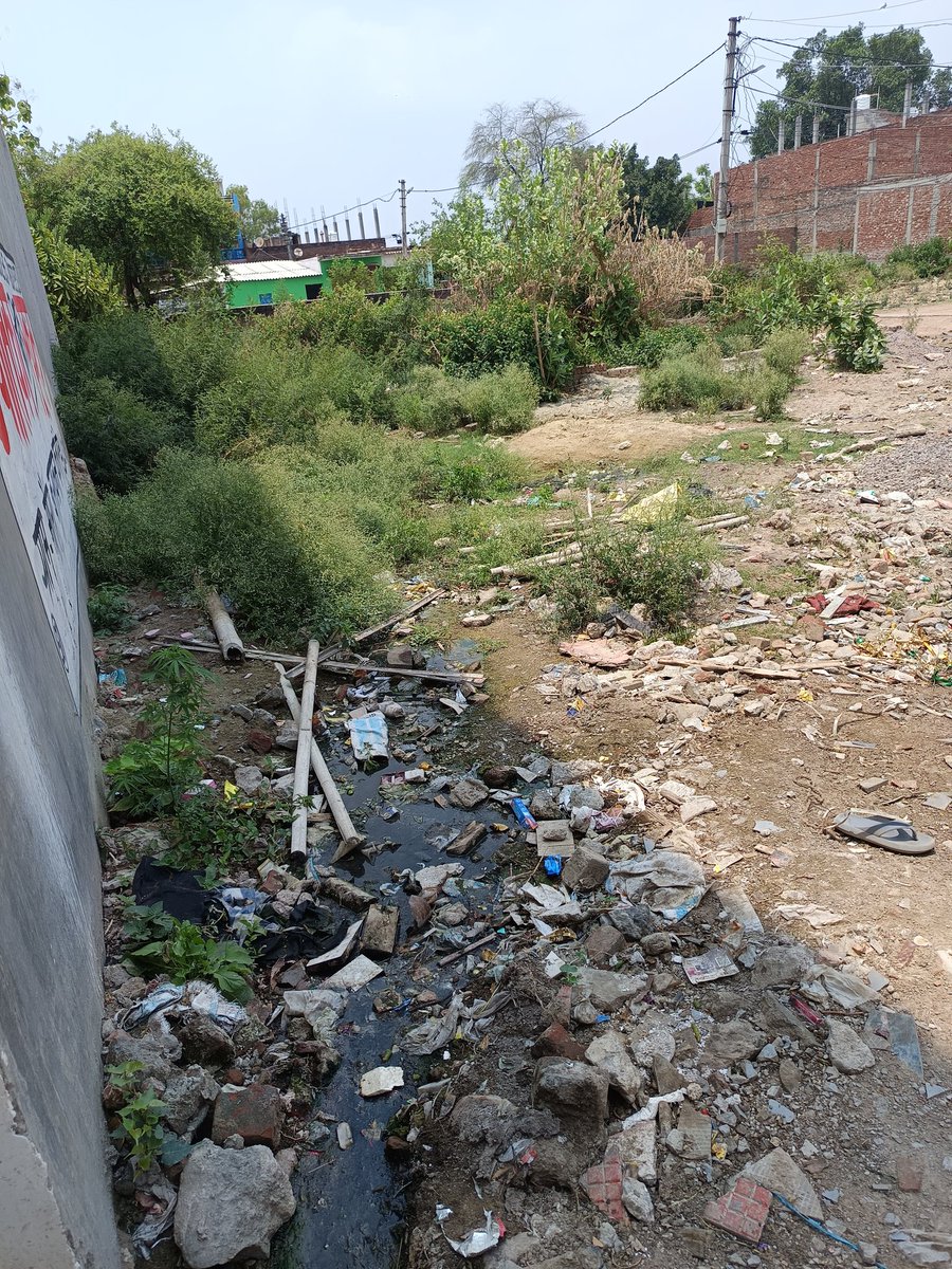 deepakpandit04's tweet photo. Mera ghar Laljitondon  Dubagga ward no. 7 mein hai . Yaha २० ft chaudi road hai magar ek bhi road nahi bani hai. Barish k mausam mein yaha sadak par pani bharta hai jisse logo ko aane jaane m pareshani hoti h. Plot par kooda bhi feka jata hai. 
Mo:9936646765
@myogiadityanath https://t.co/iC2cv1AXyp