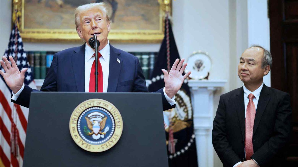 🚨 BREAKING : "Il figlio del fondatore di SoftBank propone un fondo sovrano tra Stati Uniti e Giappone"