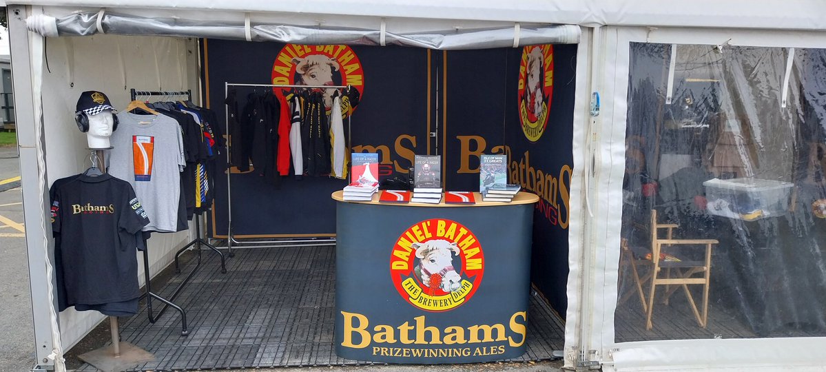 Dave Moore (@davemooretv) on Twitter photo If you're in the TT paddock over the next fortnight then pop by and buy, if not just say hi.
Lots of <a href="/michaelrutter_/">Michael Rutter</a> books and signs plus copies of TT Greats as well as a few hats, caps, t-shirts, jackets and hoodies.
However, only 2 <a href="/jm130tt/">John McGuinness MBE</a> fans allowed in at any one time If you're in the TT paddock over the next fortnight then pop by and buy, if not just say hi.
Lots of <a href="/michaelrutter_/">Michael Rutter</a> books and signs plus copies of TT Greats as well as a few hats, caps, t-shirts, jackets and hoodies.
However, only 2 <a href="/jm130tt/">John McGuinness MBE</a> fans allowed in at any one time