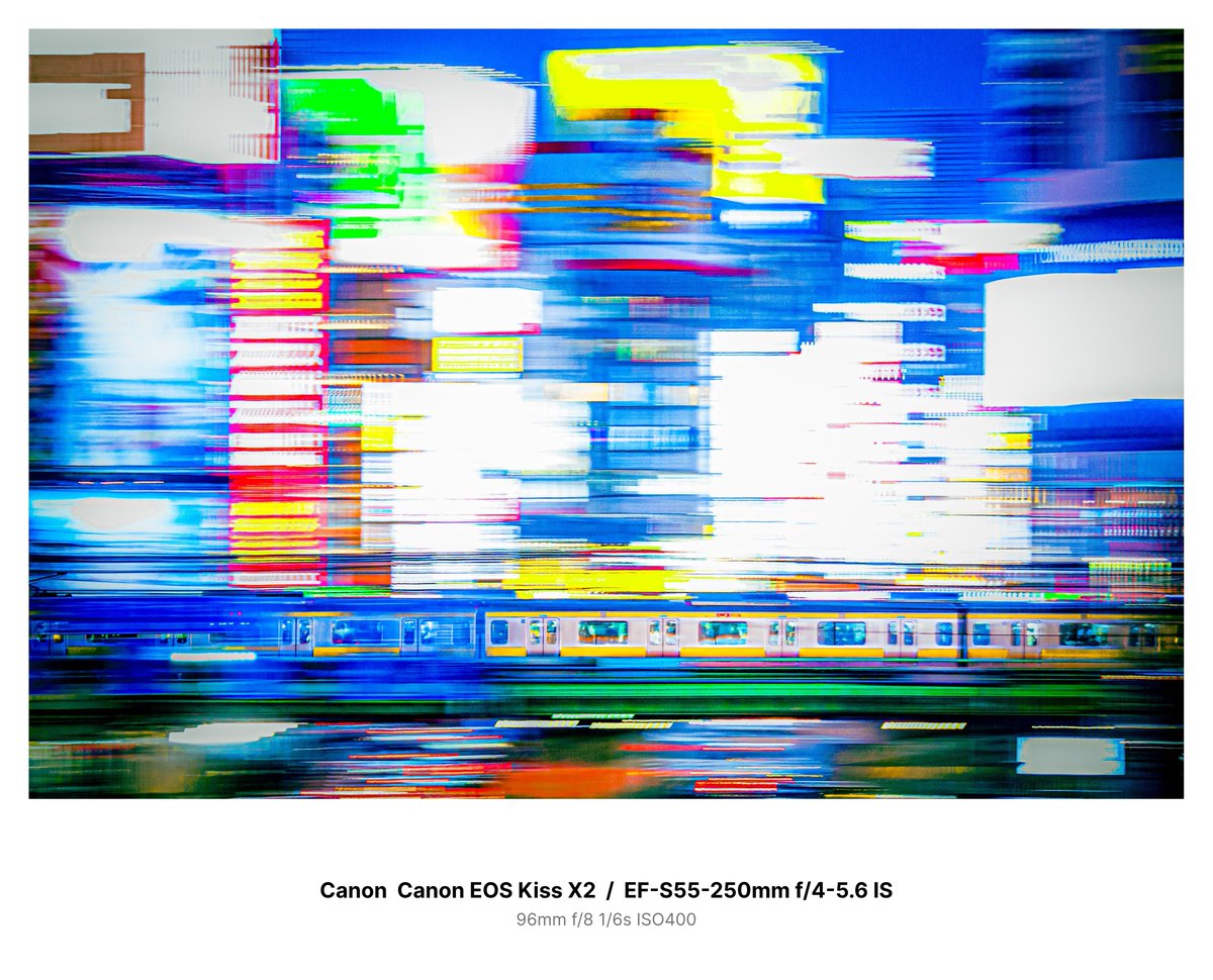 １年前から練習をしている新宿大ガードでのSS1/6秒の流し撮り。
ようやく様になる仕上がりになってきました。