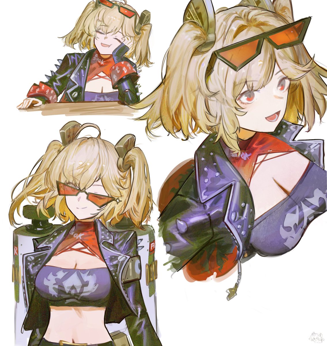 摸