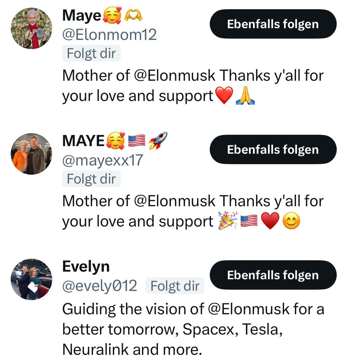 Klare Klara (@gequassel) on Twitter photo Herzliche Grüße gehen raus an alle drei Mütter, die mir folgen! 😘 Herzliche Grüße gehen raus an alle drei Mütter, die mir folgen! 😘