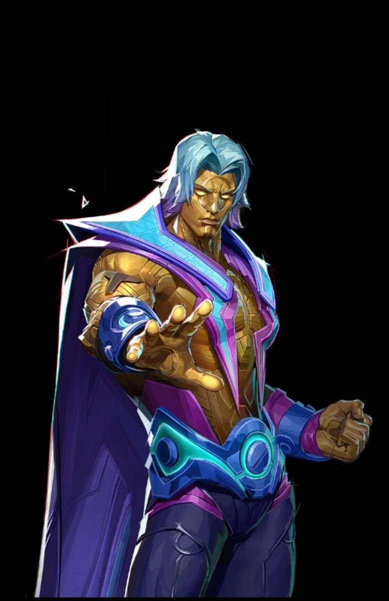 Dendrozia's tweet photo. @RivalsInfo Lowkey disappointed she didn't get the light blue hair like Adam and Namor... she would've rocked it 😭 https://t.co/i1NMb0R5O0