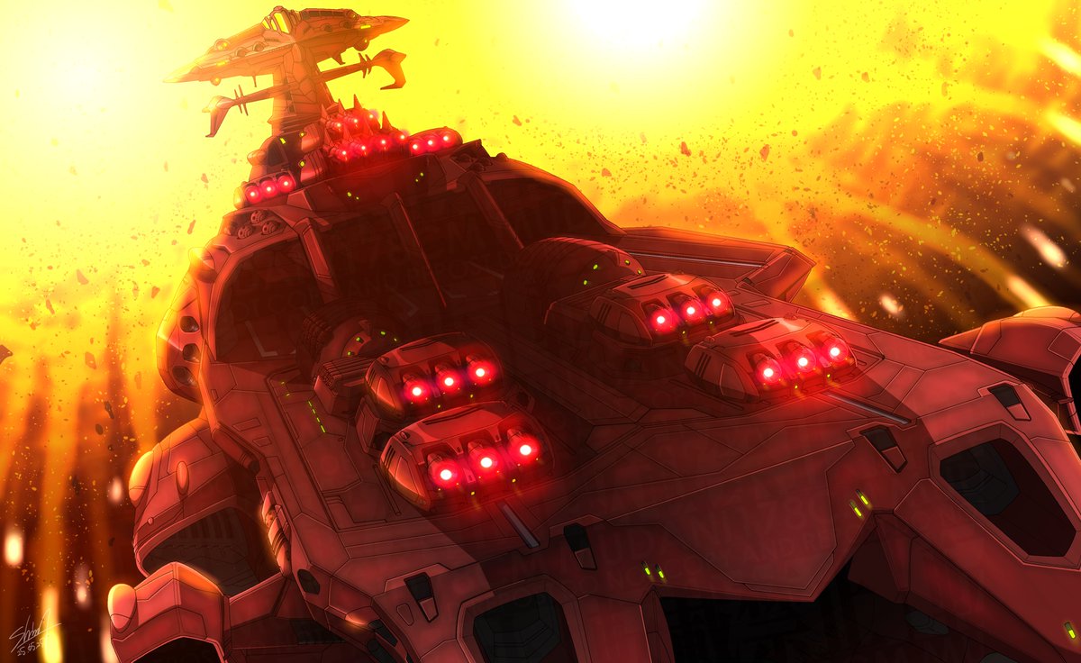 ―　瞬くひとつ　命がひとつ　またひとつ　―

#宇宙戦艦ヤマト #ヤマトよ永遠にREBEL3199
ファンアート

　　　　　【神よ、ガミラスの為に】